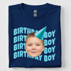 Birthday Boy Custom Image Party Hat