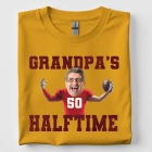 Birthday Custom Photo Football Halftime