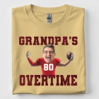 Birthday Custom Photo Football Overtime