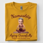 Birthday Custom Photo Yoga Namastay