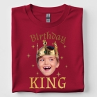 Birthday King Custom Photo Crown
