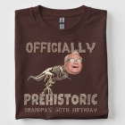 Birthday Officially Prehistoric Custom Photo Dinosuar
