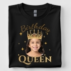 Birthday Queen Custom Photo Crown
