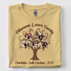 Custom Photo Heart Family Tree Family Reunion Gift