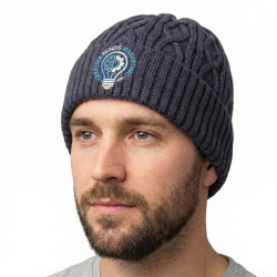 Custom Cable Knit Beanies