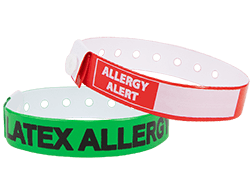 Medical Alert Regular Vinyl Wristbands