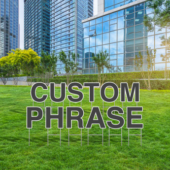 Custom Custom Yard Letters