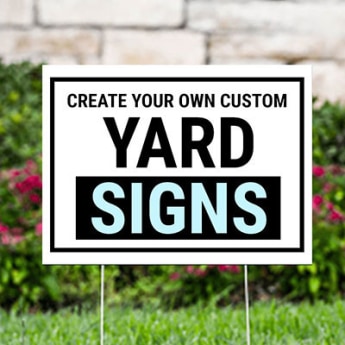 Custom Custom Yard Signs