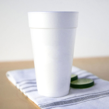 Blank 20 Oz. Foam Cups