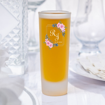 2oz Frosted Tall Shooter Shot Glasses