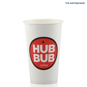 White Paper Cup - 16 oz