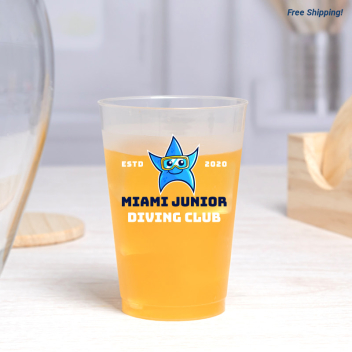 12oz Custom Frosted Cups