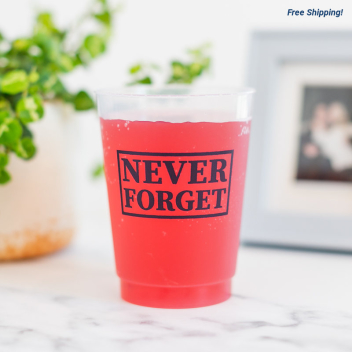 8oz Frosted Stadium Cups