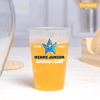 12oz Custom Frosted Cups