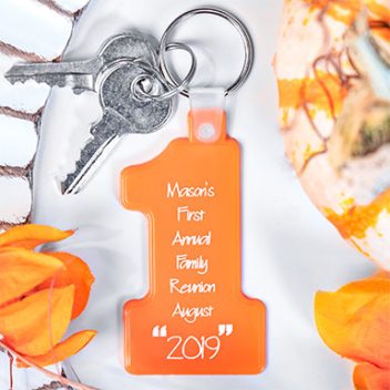 Custom plastic keychains clearance