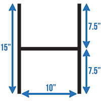 Wire Stand 10" x 15"