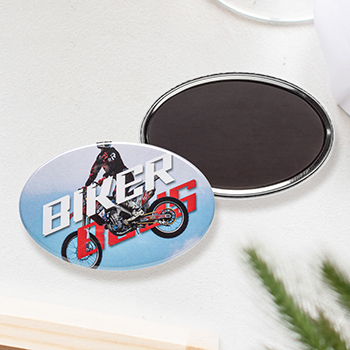 Custom Oval Magnet Buttons