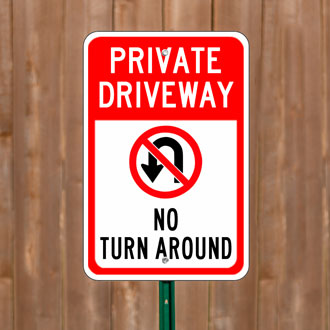 Custom Drive Way Signs