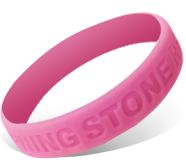 Custom Debossed Silicone Wristbands