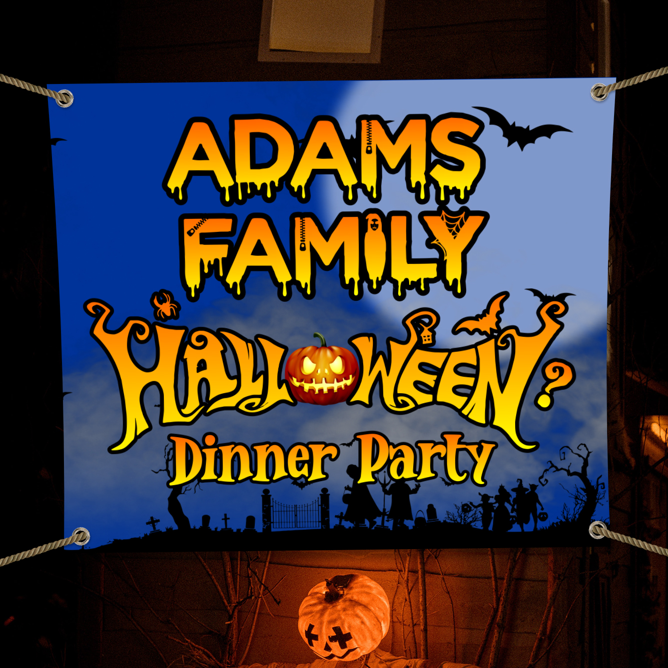 Custom Halloween Signs