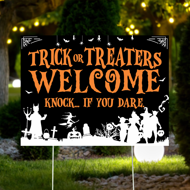 Custom Halloween Signs