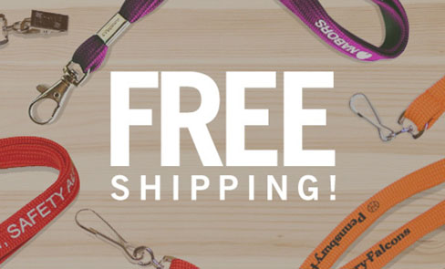 Free Shipping Custom Lanyards