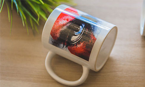 Custom Full Color Printing 11oz White Mugs