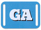 GA (General Admission) PVC Tag