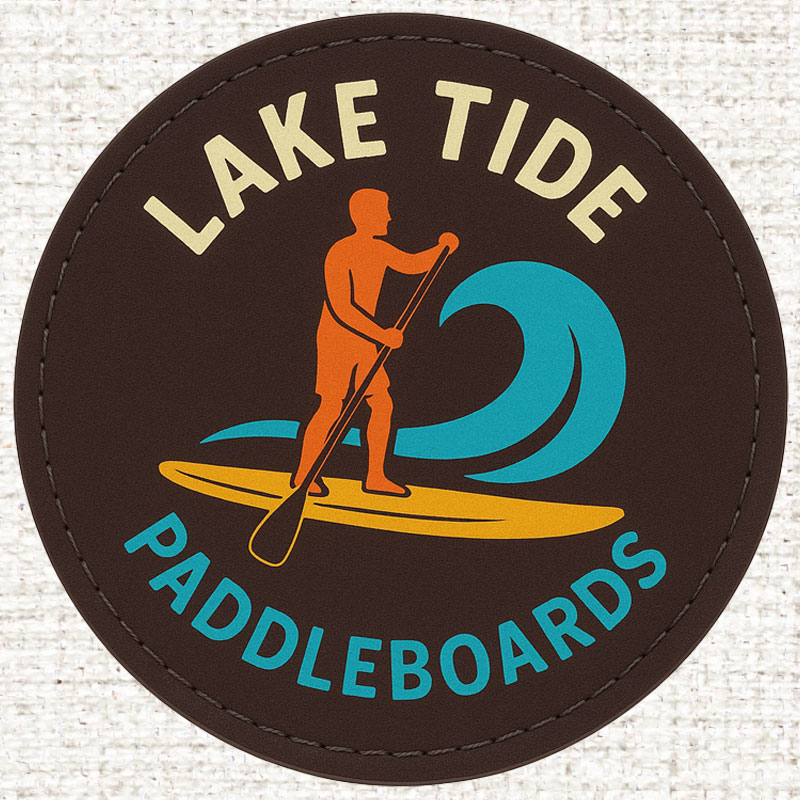 Custom Full Color Leather Patches