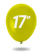 Custom 17" Latex Balloons