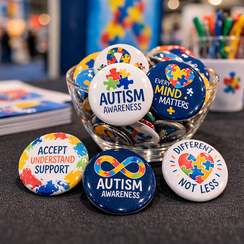 Custom Pin Buttons