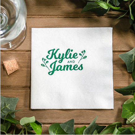 Custom Airlaid Linen-Like Dinner Square Napkins