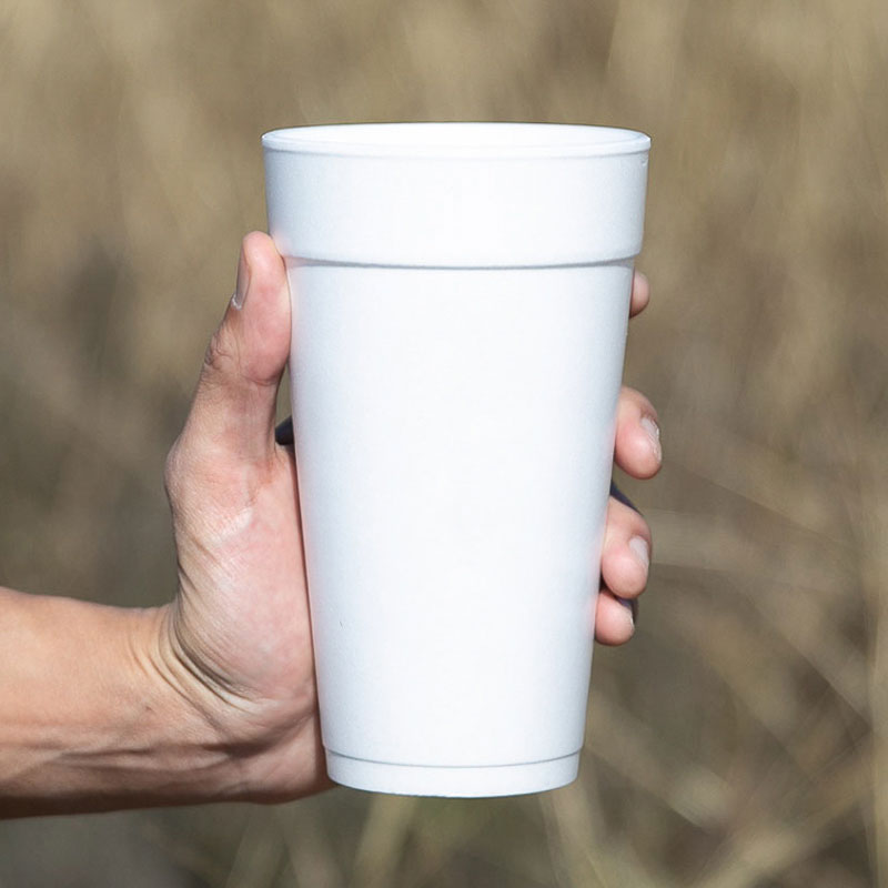Blank 20 Oz. Foam Cups