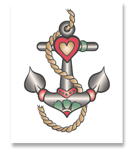 2.5" x 3" Temporary Tattoos