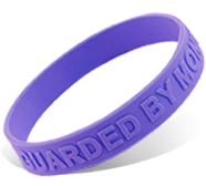 Custom Embossed Silicone Wristbands