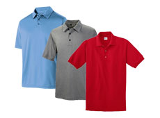 Custom Screen Printed Polos