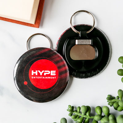 Custom Bottle Openers Buttons
