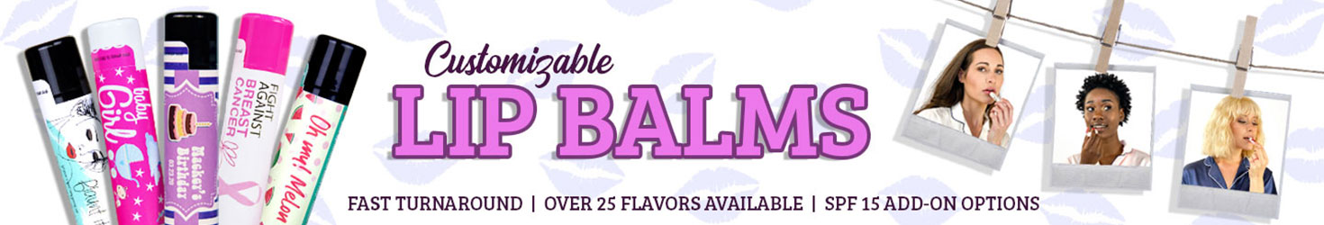 Customized Lip Balms