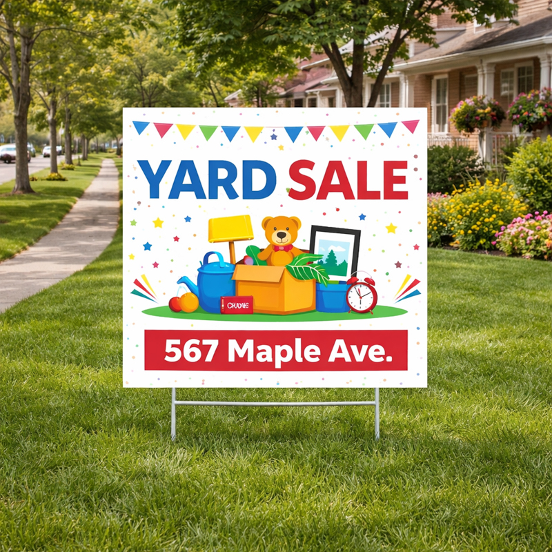 Custom Yard Signs