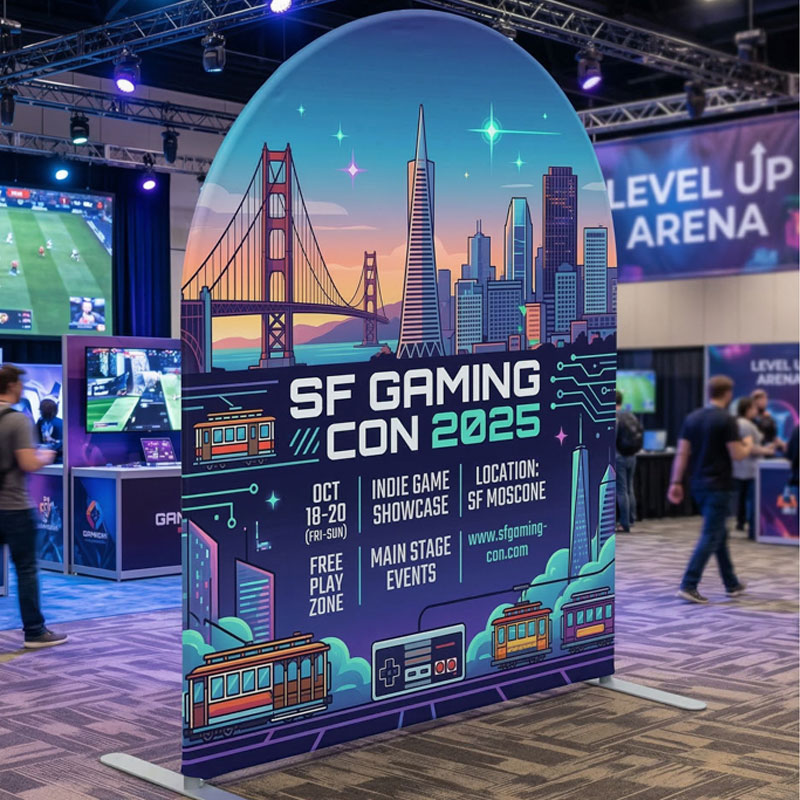 Custom Shaped Display Stands