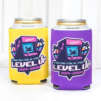 Custom Custom Fluorescent Can Coolers