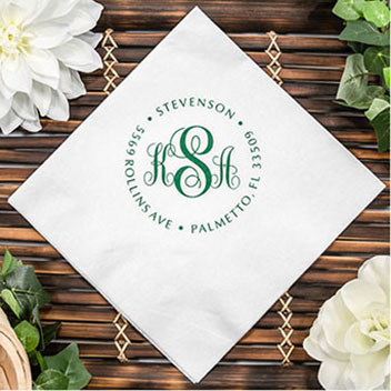 Airlaid Linen-Like Beverage Diagonal Napkins