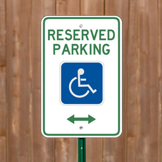 Custom Handicap Parking Signs