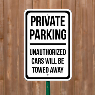 Custom Private Parking Signs