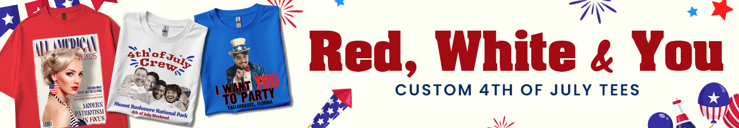 Customize Your own USA-Themed Shirt