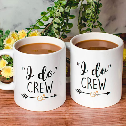 Custom Wedding Mugs - Wedding Favors - Custom Wedding Party Favor