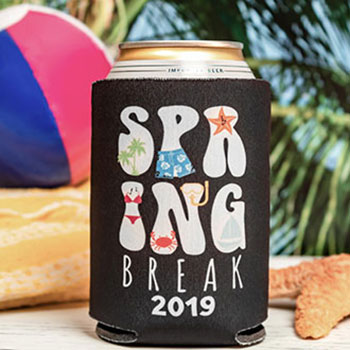 Custom Holiday Can Coolers