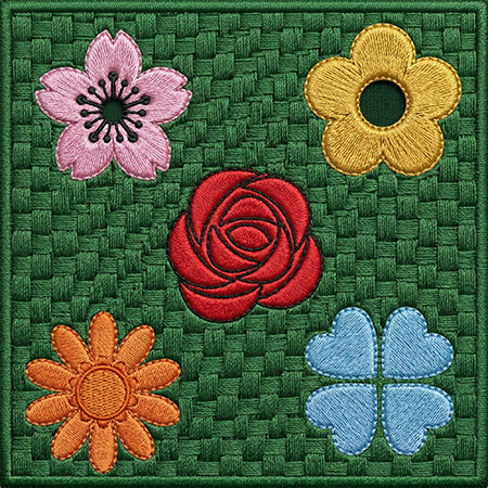 Solid Backgrounds for Embroidery