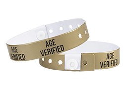 Custom In-Stock Vinyl Wristbands