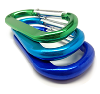 Custom Wide Carabiners